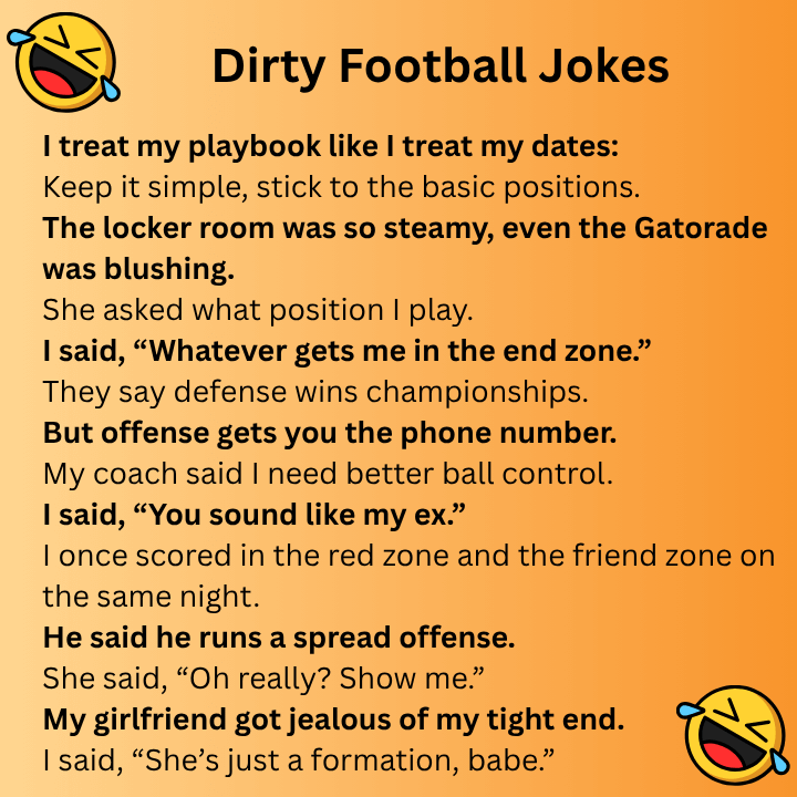 Dirty Football Jokes