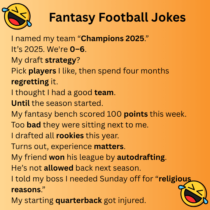 Fantasy Football Jokes