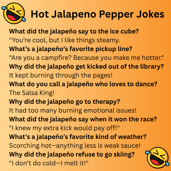 Hot Jalapeno Pepper Jokes