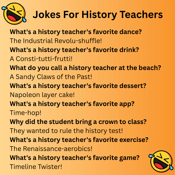 Jokes For History Teachers