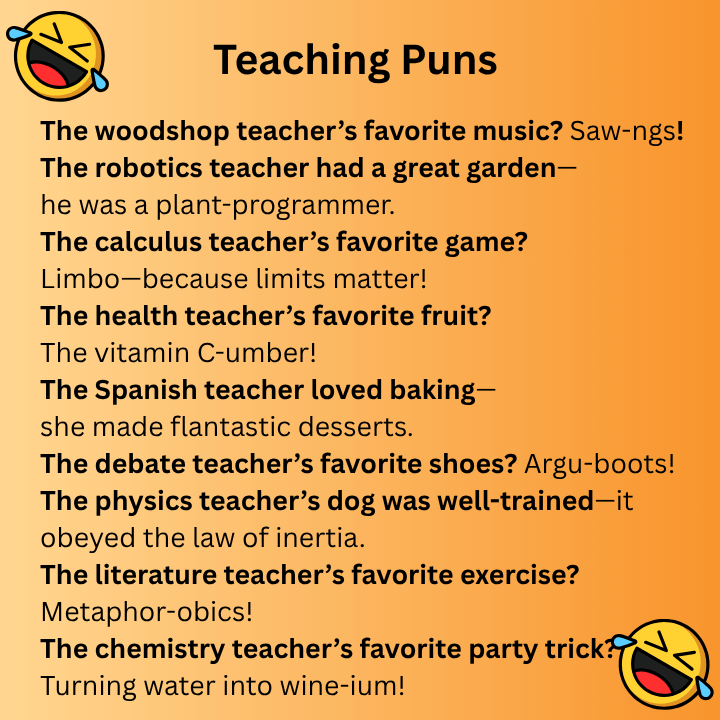 Teaching Puns
