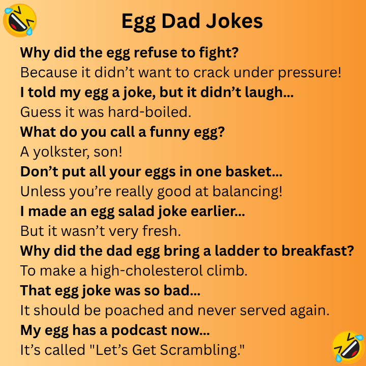 Egg Dad Jokes