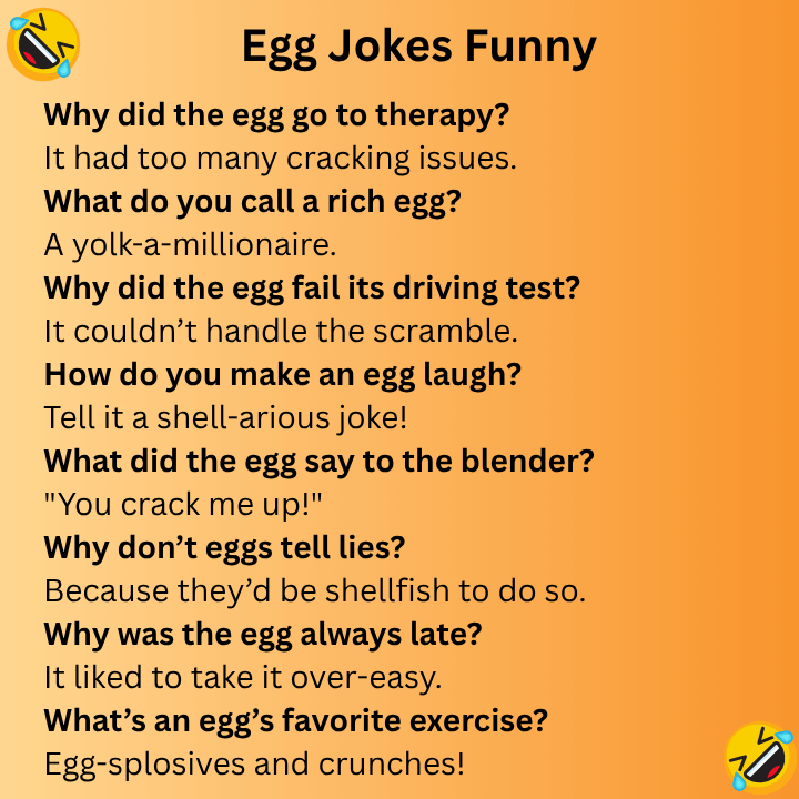 Egg Jokes Funny