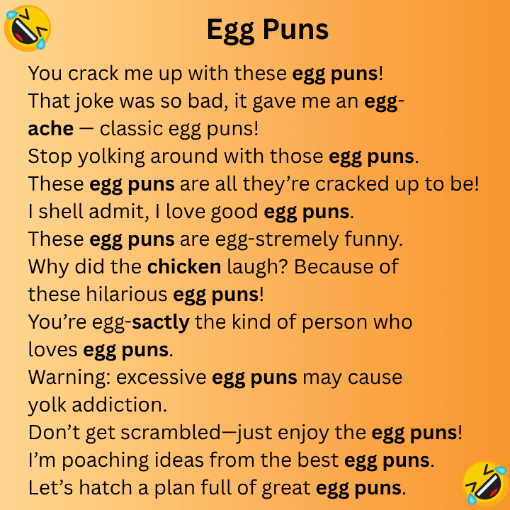 Egg Puns 