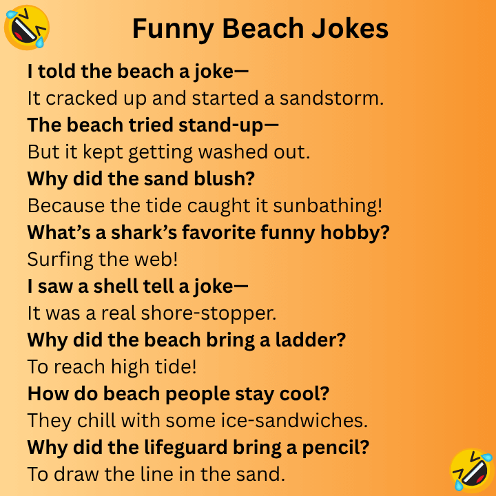 Funny Beach Jokes