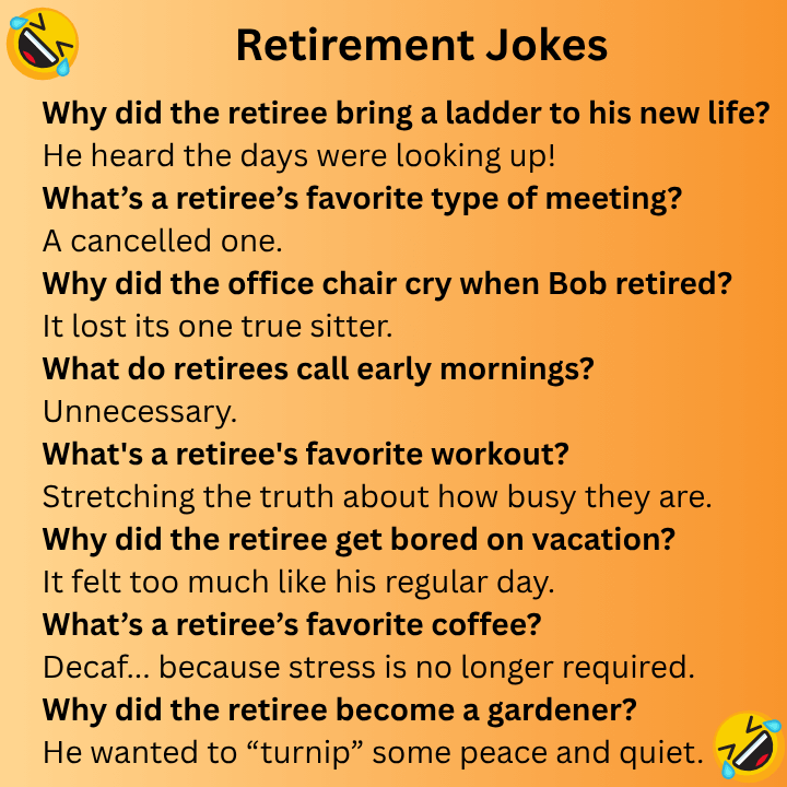 Retirement Jokes
