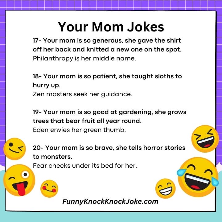 2024 Your Mom Jokes