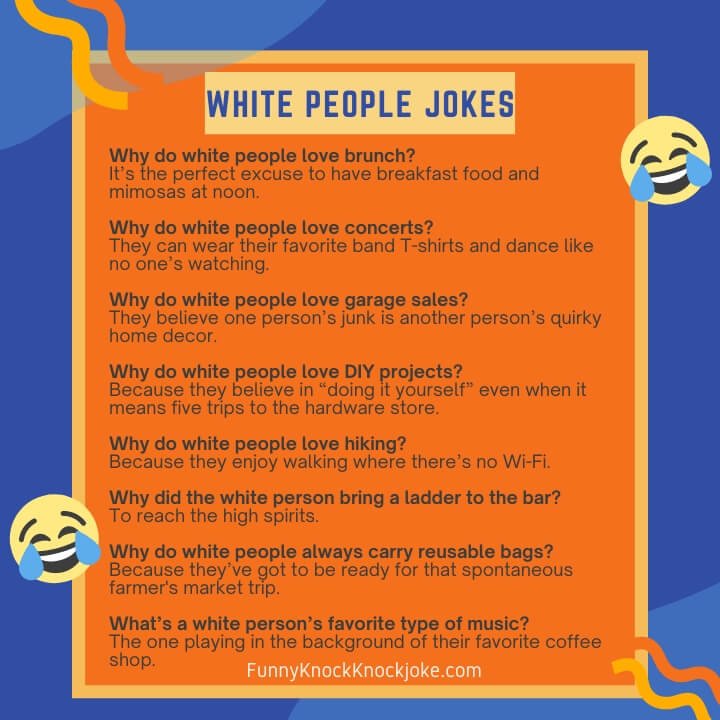 2024 WHITE People Jokes 