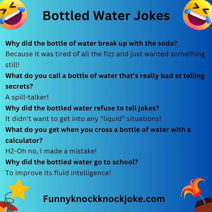 Bottled Water Jokes