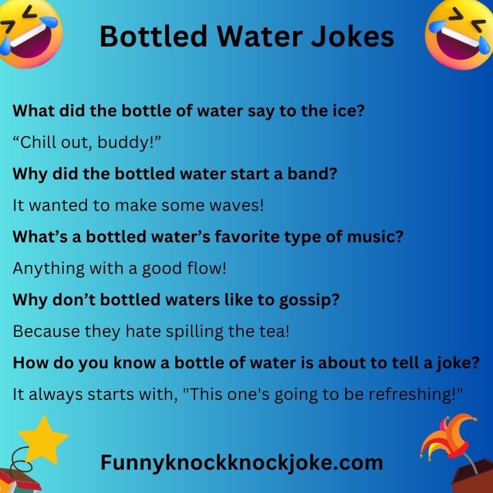 Bottled Water Jokes 