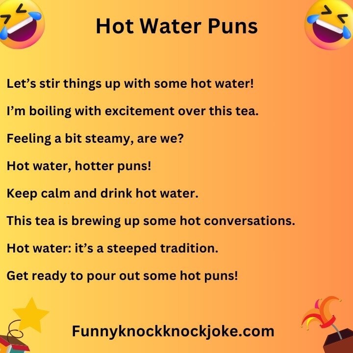 Hot Water Puns