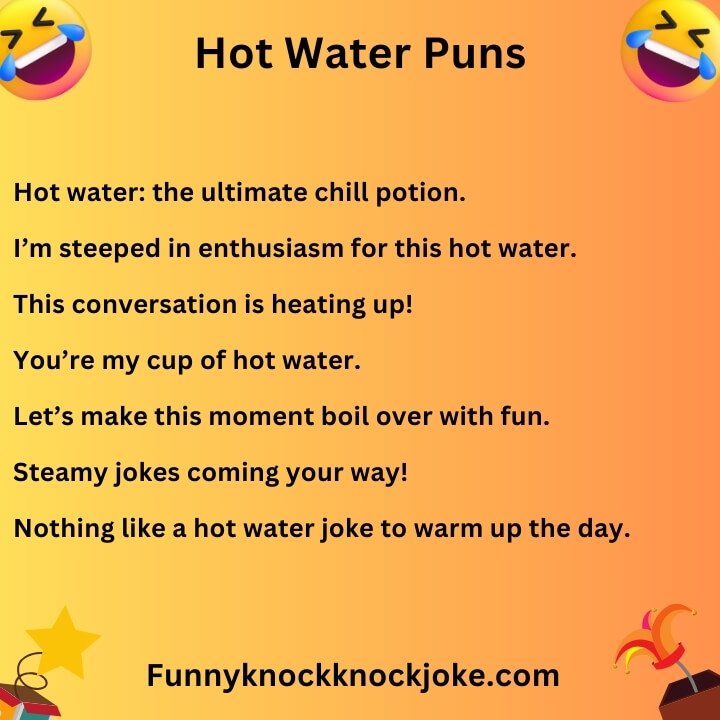 Hot Water Puns