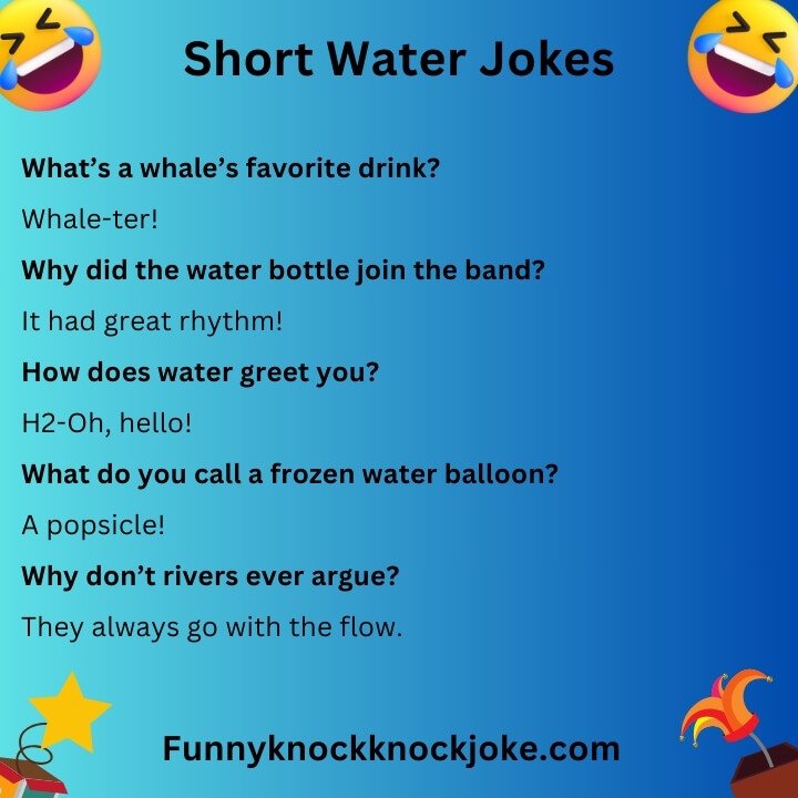 Short Water Jokes