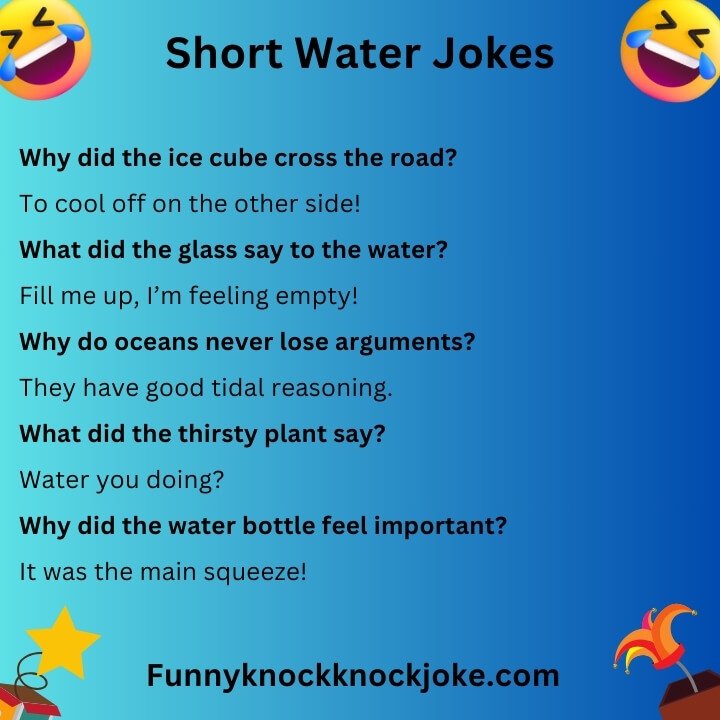 Short Water Jokes