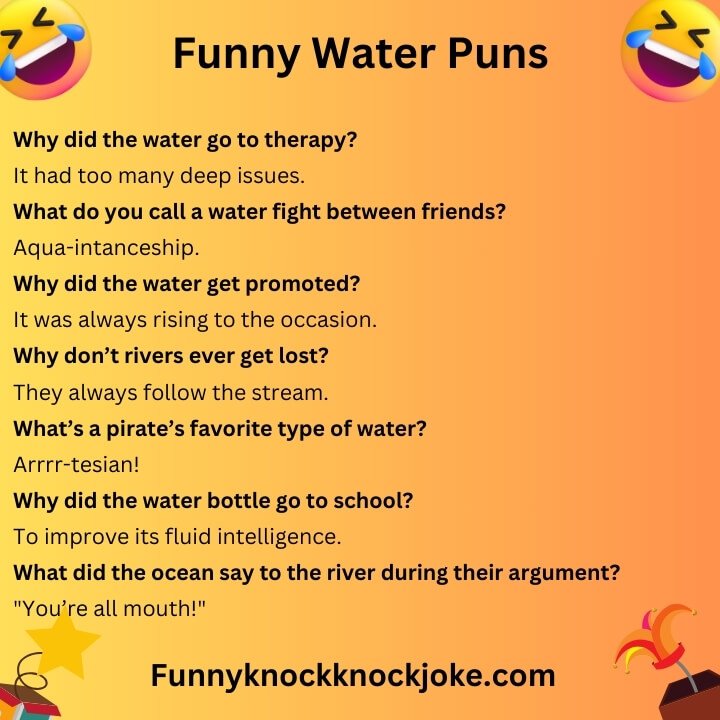 Water Puns 