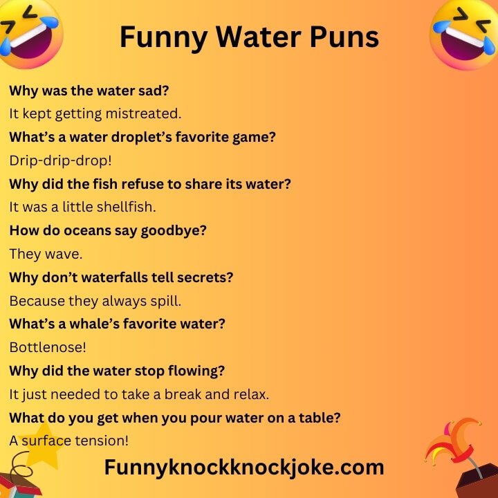 best Water Puns