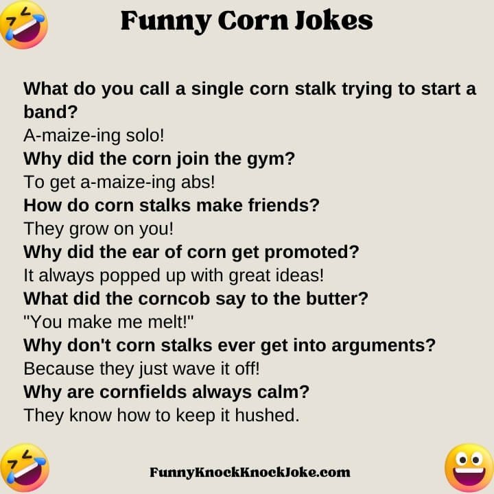 Corn Jokes