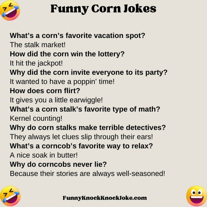 Corn Jokes