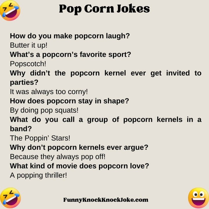 Pop Corn Jokes