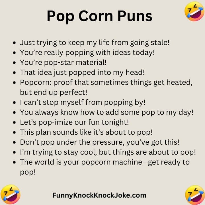 popcorn Puns 