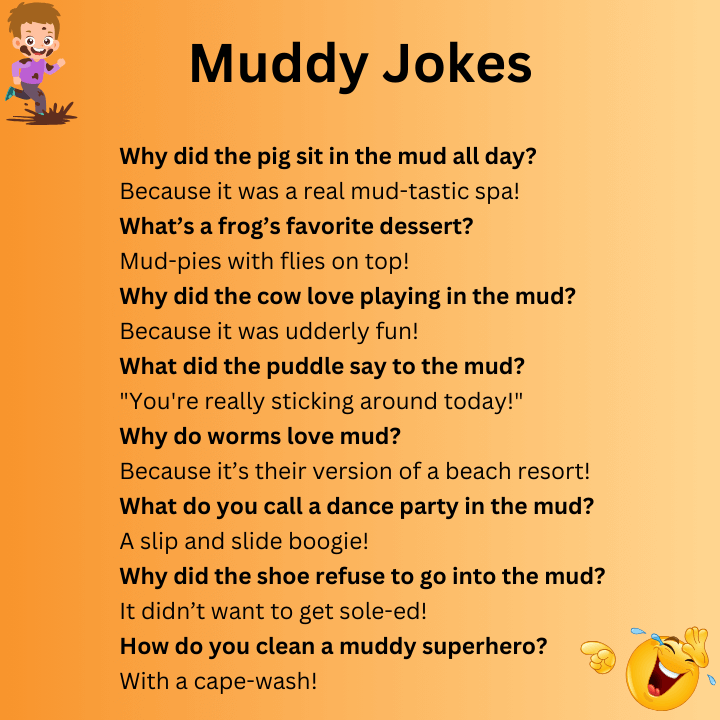 Kids Jokes About Mud