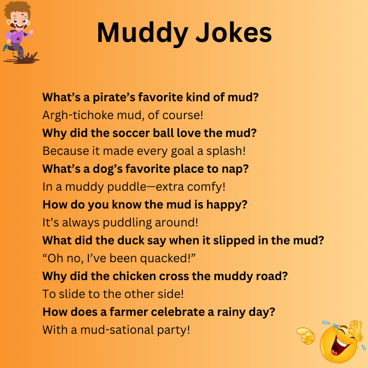 Kids Jokes About Mud