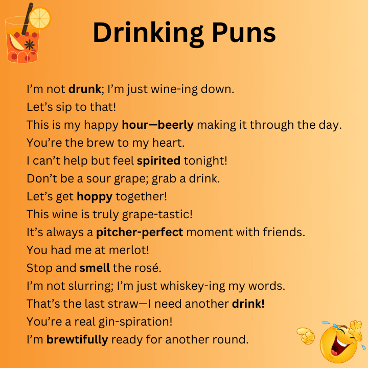 Drinking Puns