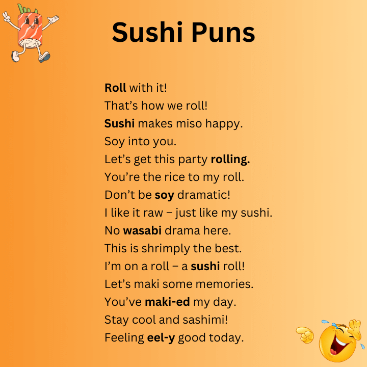 Sushi Puns