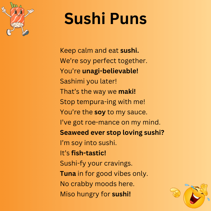 Sushi Puns