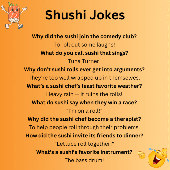 Funny Sushi Jokes