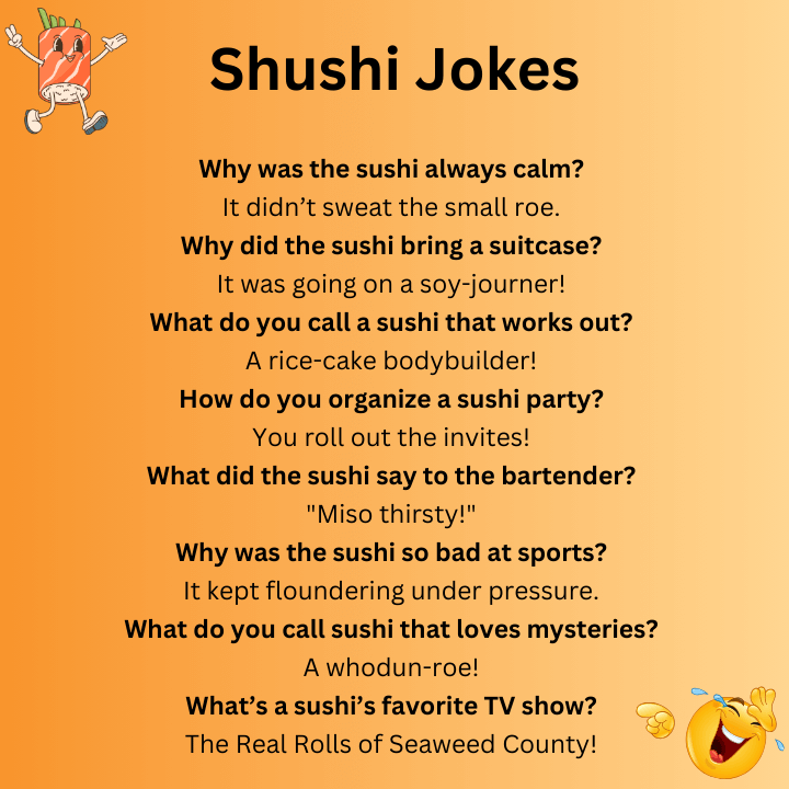 Funny Sushi Jokes