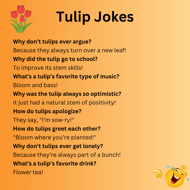 Tulip jokes 