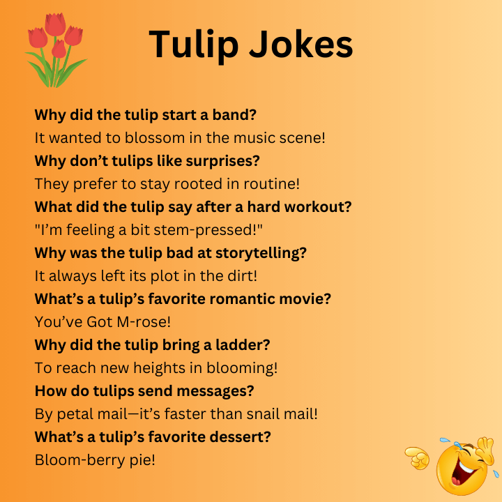 Tulip jokes 