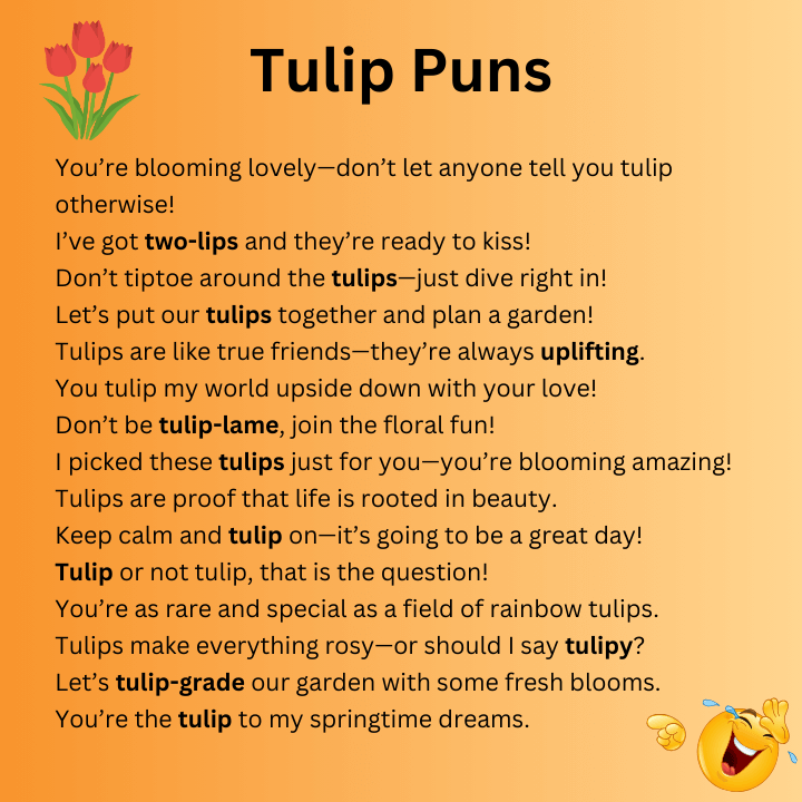 Tulip puns