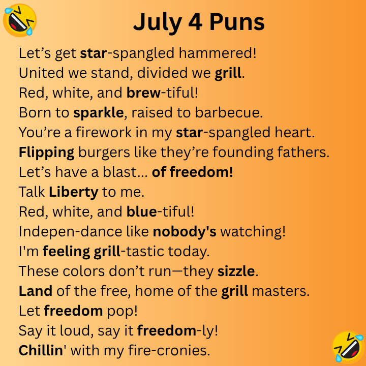 July 4 Puns