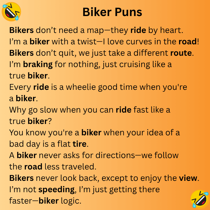 Biker Puns 