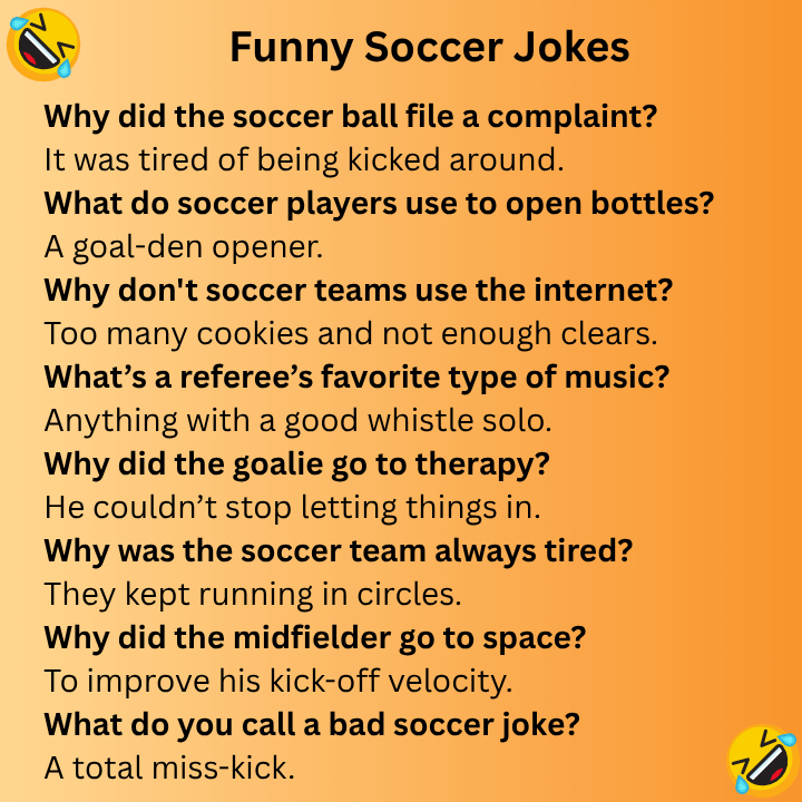 Funny Soccer Jokes