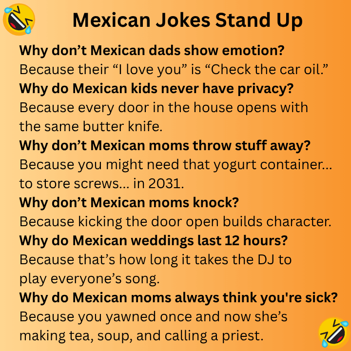 Mexican Jokes Stand Up