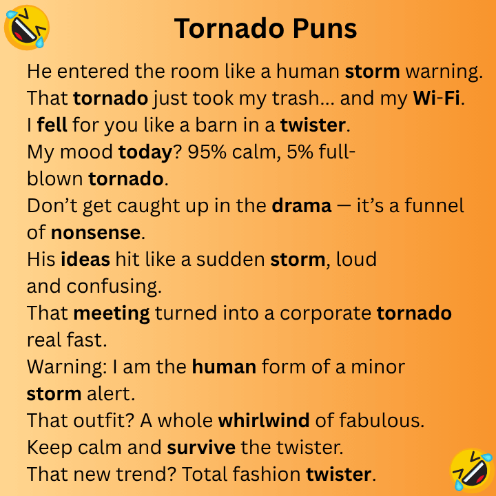 Tornado Puns